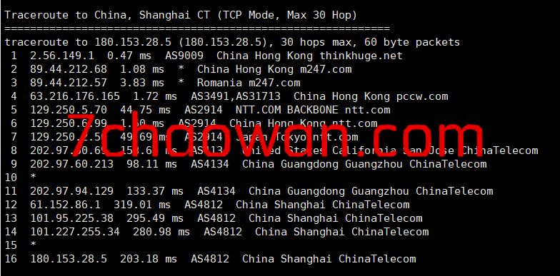 图片[7]-onevps香港VPS简单测评：带宽大且足，1Gbps带宽不限流量，电信和联通绕道，移动直连-七玩网